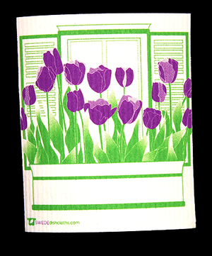 We just added our Purple Tulips design!