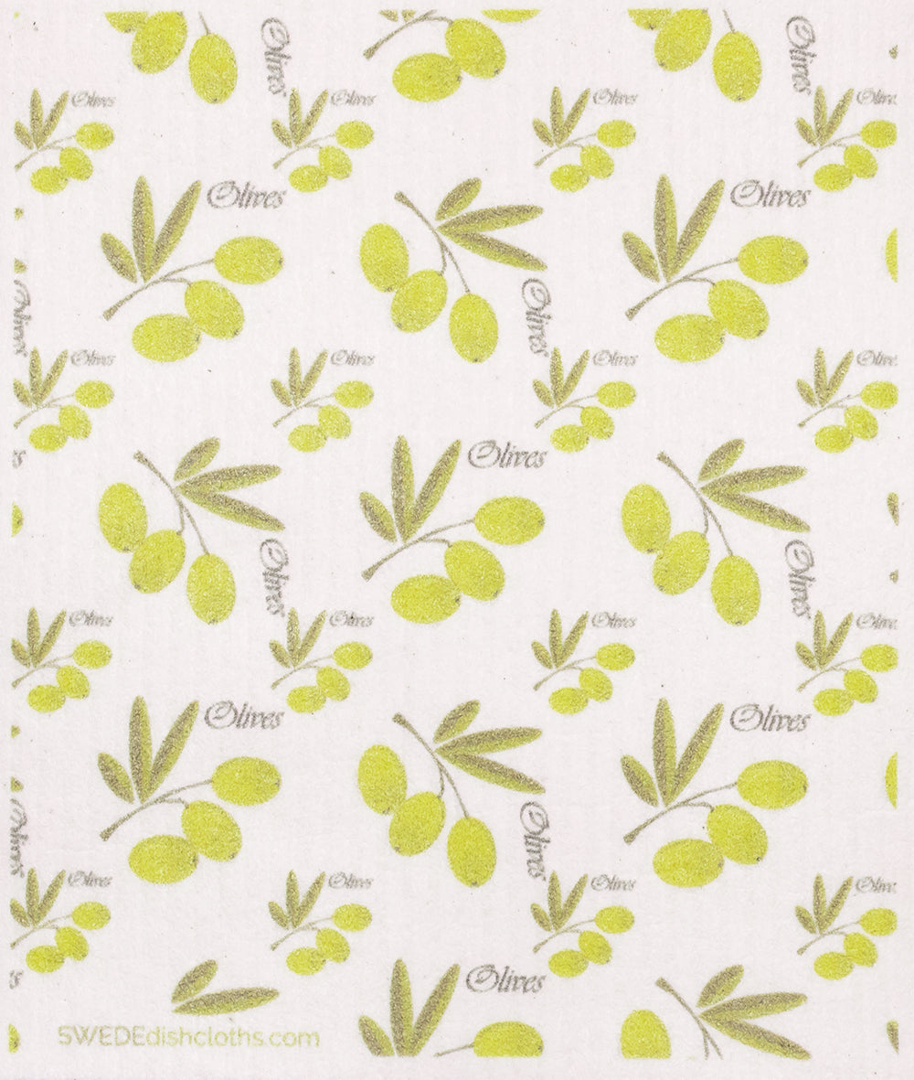 Olive Collage Single | ECO Friendly Absorbent Cleaning Cloth