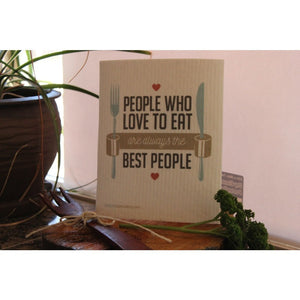 Swedish Dishcloth One Swedish Dishcloth Best People Design - SWEDEdishcloths.com