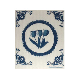 Swedish Dishcloths Dutch Designs Set of 4 cloths (one of each design) Eco Friendly Absorbent Cleaning Cloth - SWEDEdishcloths.com